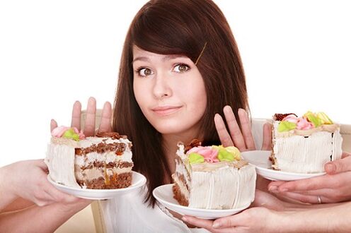 Avoid sweets and at the same time cleanse the body of parasites