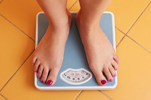 Weight loss caused by parasites