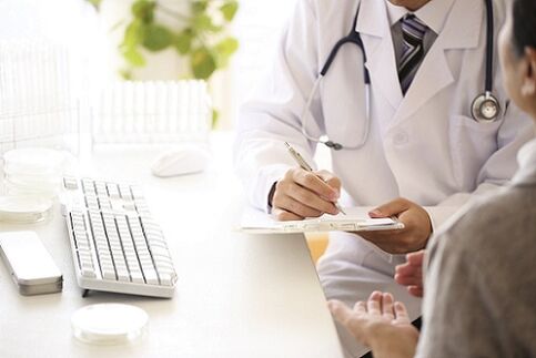 a visit to the doctor to treat parasites in the body